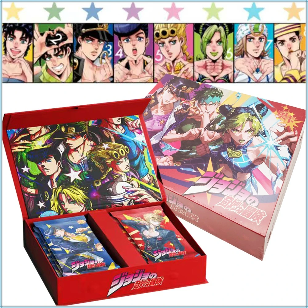 Battle Anime JoJo's Bizarre Adventure Collection Cards Classic IP Exclusive Hand Drawn Character Charm Portrait Cards Fans Gifts
Battle Anime JoJo's Bizarre Adventure Collection Cards Classic IP Exclusive Hand Drawn Character Charm Portrait Cards Fans Gifts