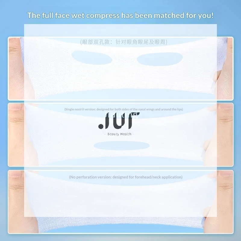 Stretchable 3 In 1 Wet Compress Facial Cotton Pads Pre Cut Face Mask Sheets For Skin Care
Stretchable 3 In 1 Wet Compress Facial Cotton Pads Pre Cut Face Mask Sheets For Skin Care