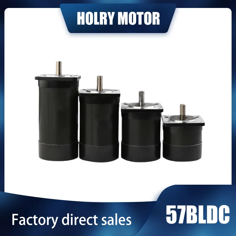 HOLRY MOTOR Customizable 3 Phase Nema 23 17W 35W 70W 105W 140W 3000RPM 57MM DC Brushless Motor
HOLRY MOTOR Customizable 3 Phase Nema 23 17W 35W 70W 105W 140W 3000RPM 57MM DC Brushless Motor