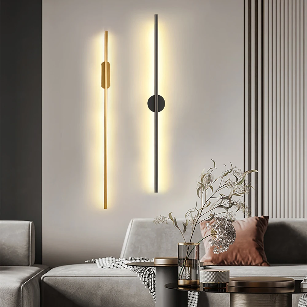 Modern LED Wall Lamp Minimalist Line-Shaped Lamp For Bedroom Living Room Corridor Staircase Entrance Decorative Lighting Fixture
Modern LED Wall Lamp Minimalist Line-Shaped Lamp For Bedroom Living Room Corridor Staircase Entrance Decorative Lighting Fixture