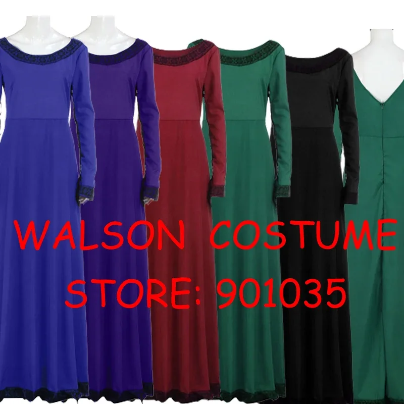 Classica Vintage Women Vintage medievale dress Cosplay Princess rinascimmo costume Gothic dress Moda Feminina S-3XL
Classica Vintage Women Vintage medievale dress Cosplay Princess rinascimmo costume Gothic dress Moda Feminina S-3XL