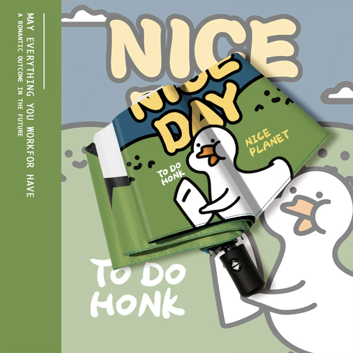 Новый ветрозащитный зонт, подходящий для путешествий, автоматическое открытие и закрытие, легкий и удобный для переноски, защита от солнца и дождя.
Новый ветрозащитный зонт, подходящий для путешествий, автоматическое открытие и закрытие, легкий и удобный для переноски, защита от солнца и дождя.