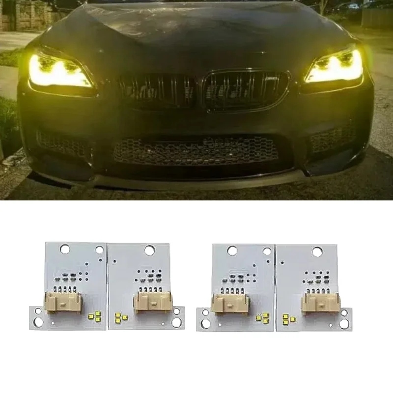 63117394901 63117394902 Желтая светодиодная доска Angel Eye для BMW 6 серии 2017-2018 M6 F12 F13 F06 LCI, дневные ходовые огни
63117394901 63117394902 Желтая светодиодная доска Angel Eye для BMW 6 серии 2017-2018 M6 F12 F13 F06 LCI, дневные ходовые огни