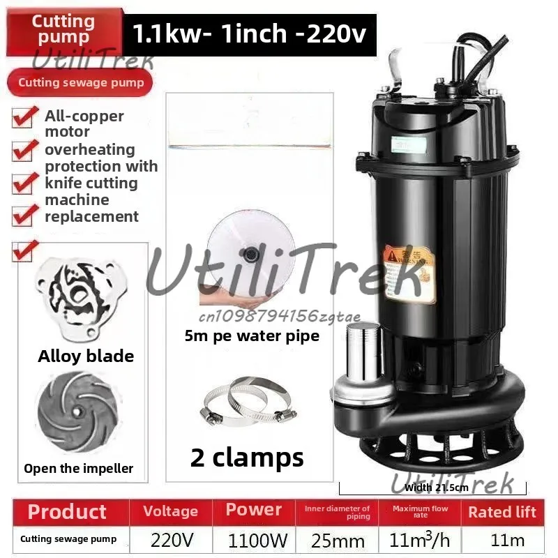 Насос для сточных вод в режущим стиле, 220 В, насос для грязевых сточных вод, небольшой бытовой погружной насос
Насос для сточных вод в режущим стиле, 220 В, насос для грязевых сточных вод, небольшой бытовой погружной насос