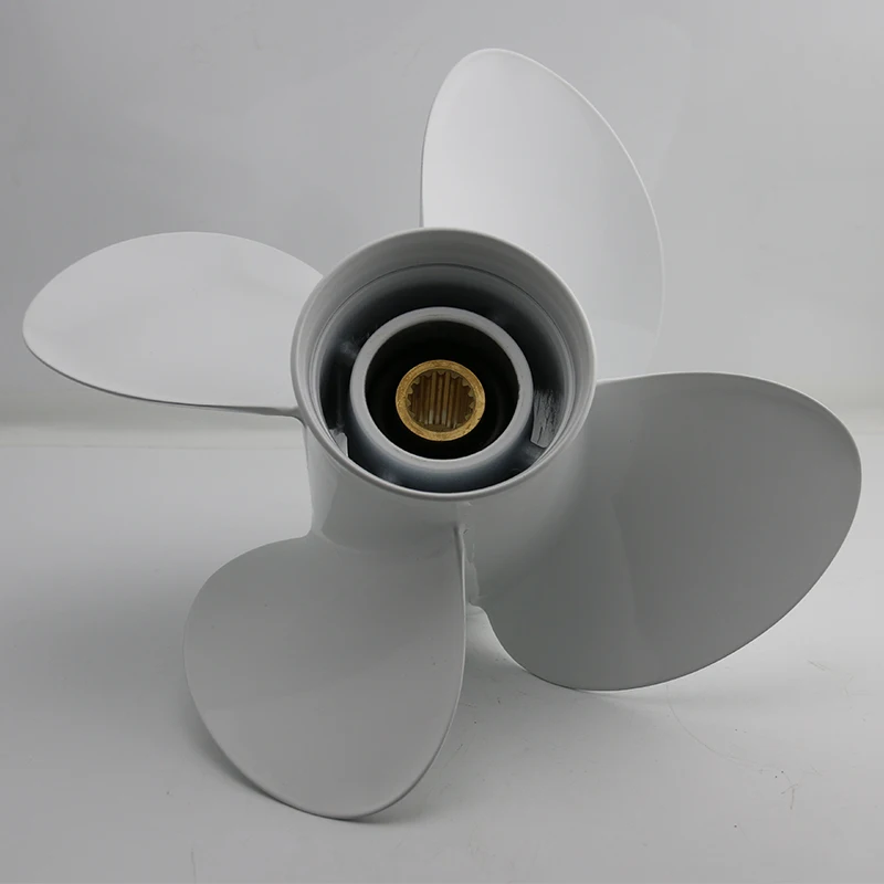 4 Blades Captain Aluminum Outboard Propeller Fit Yamaha Engines 50HP 75HP 80HP 115HP 130HP 15 Tooth Similar to Solas Amita 4
4 Blades Captain Aluminum Outboard Propeller Fit Yamaha Engines 50HP 75HP 80HP 115HP 130HP 15 Tooth Similar to Solas Amita 4