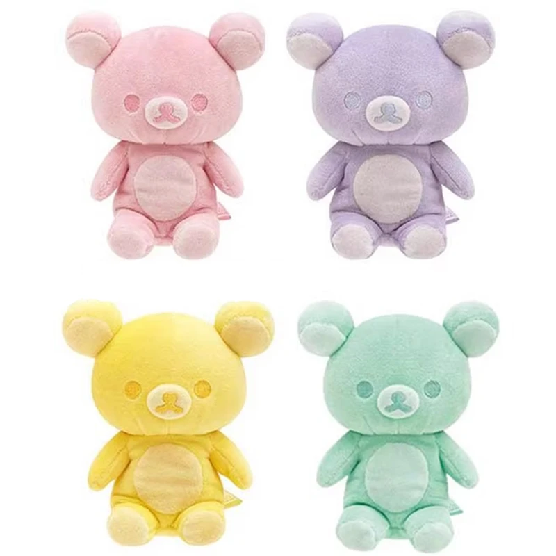 Rilakkuma Plush Toy 20Colors Spring Season Pink Purple Yellow Green Bear Stuffed Animals Kawaii Cute Soft Toys for Girls Kids
Rilakkuma Plush Toy 20Colors Spring Season Pink Purple Yellow Green Bear Stuffed Animals Kawaii Cute Soft Toys for Girls Kids