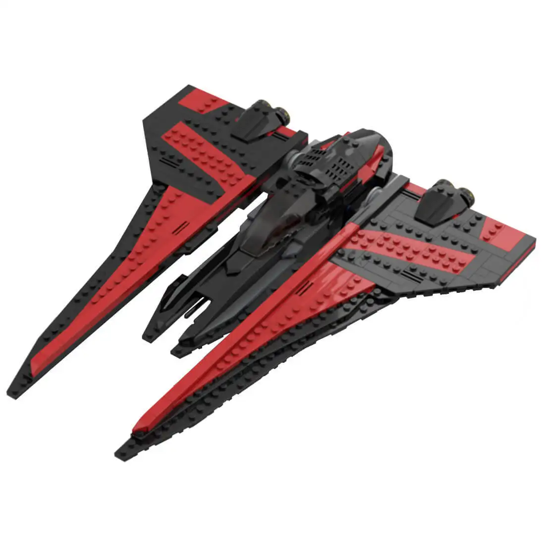Изготовленный на заказ космический корабль Maul Starfighter Nightbrother MOC-86590 Star War Mod 425, детали
Изготовленный на заказ космический корабль Maul Starfighter Nightbrother MOC-86590 Star War Mod 425, детали
