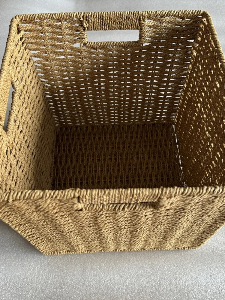 Handcrafted Storage Basket Quality Assurance for Snacks And Toys Organizer Basket for Closet And Wardrobe Family Use
Handcrafted Storage Basket Quality Assurance for Snacks And Toys Organizer Basket for Closet And Wardrobe Family Use