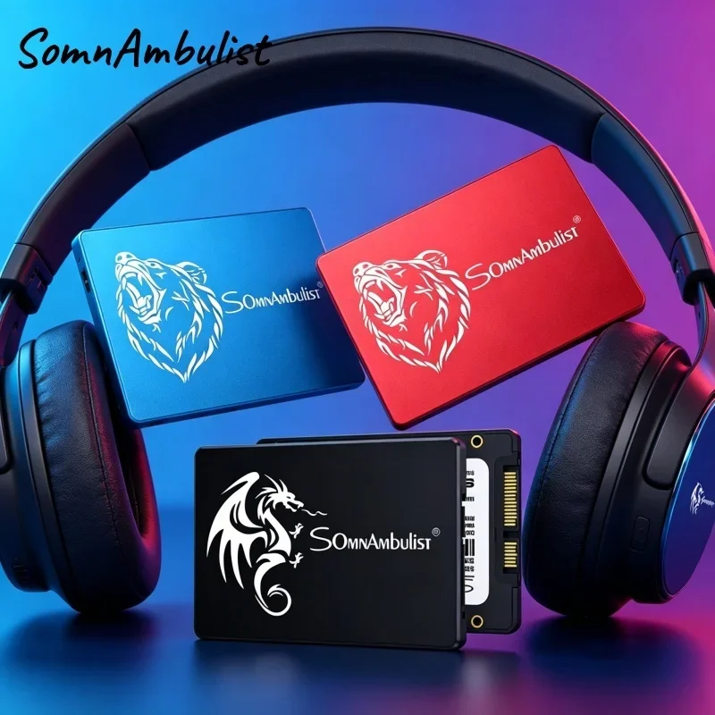 SomnAmbulist High-speed 2.5 Inch SATA3 Internal SSD, 120GB/128GB/2TB Multiple Capacities Solid State Drive for PC & Laptop
SomnAmbulist High-speed 2.5 Inch SATA3 Internal SSD, 120GB/128GB/2TB Multiple Capacities Solid State Drive for PC & Laptop