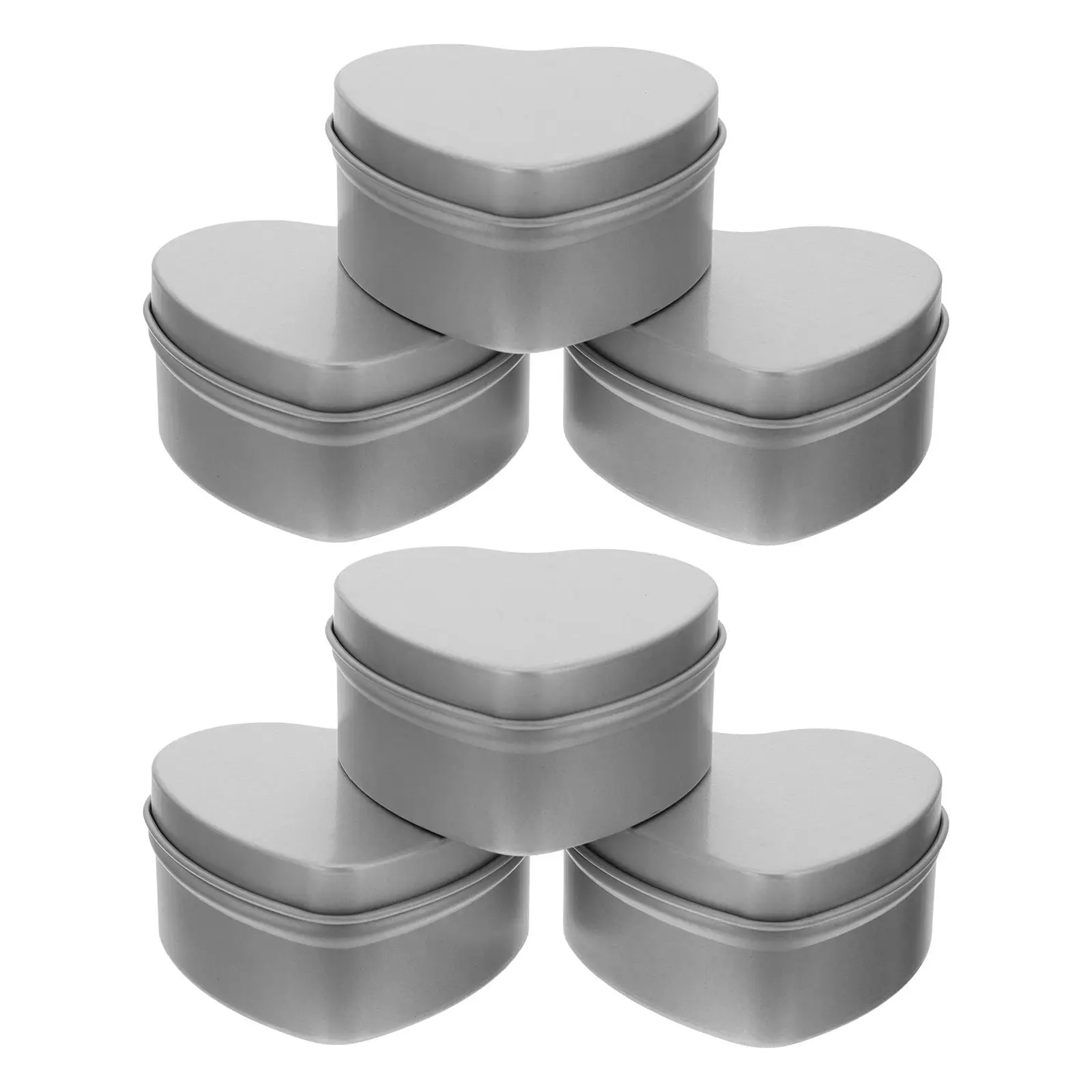 6 Pcs Heart Shaped Tinplate Containers C Making DIY Crafts Storing Sundries Empty Jars Lightweight Portable Multi Purpose
6 Pcs Heart Shaped Tinplate Containers C Making DIY Crafts Storing Sundries Empty Jars Lightweight Portable Multi Purpose