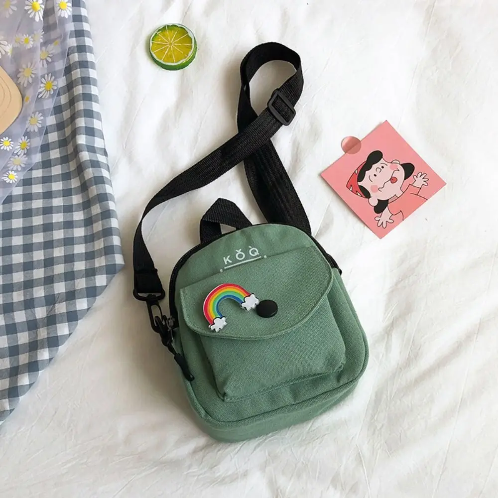 Korean Women's Crossbody Bag Multi Pocket Fashionable Student Shoulder Bag Cute Canvas Backpack Teen Student
Korean Women's Crossbody Bag Multi Pocket Fashionable Student Shoulder Bag Cute Canvas Backpack Teen Student