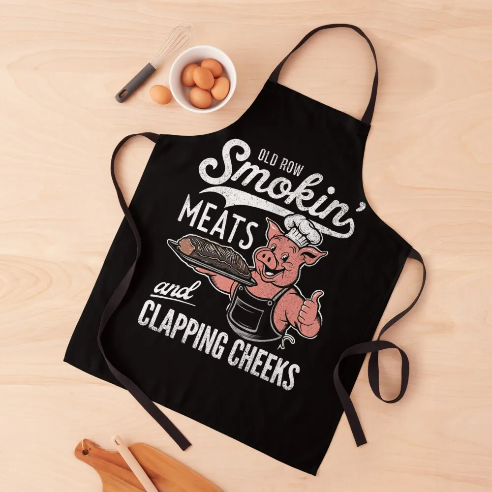 Old Row Smokin' Meats And Clapping Cheeks Funny BBQ Apron Kids Hairdresser Utensils For Kitchen Apron
Old Row Smokin' Meats And Clapping Cheeks Funny BBQ Apron Kids Hairdresser Utensils For Kitchen Apron