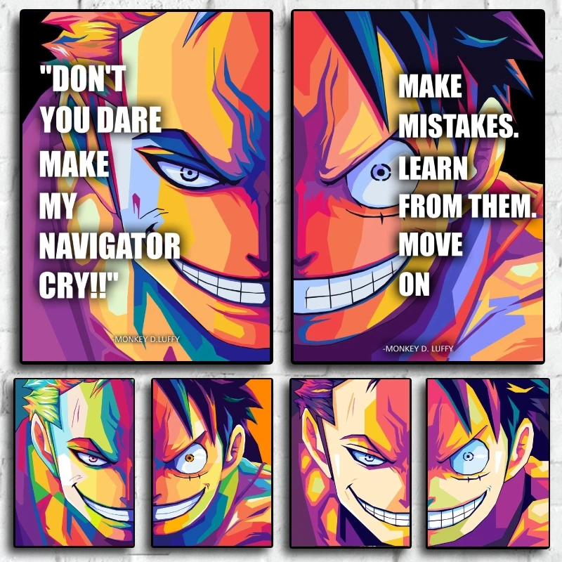 Canvas Prints One Piece Luffy Zoro Room Home Hanging Classic Gift Art Poster Toys Friends Gifts Children's Bedroom Decor Comics
Canvas Prints One Piece Luffy Zoro Room Home Hanging Classic Gift Art Poster Toys Friends Gifts Children's Bedroom Decor Comics