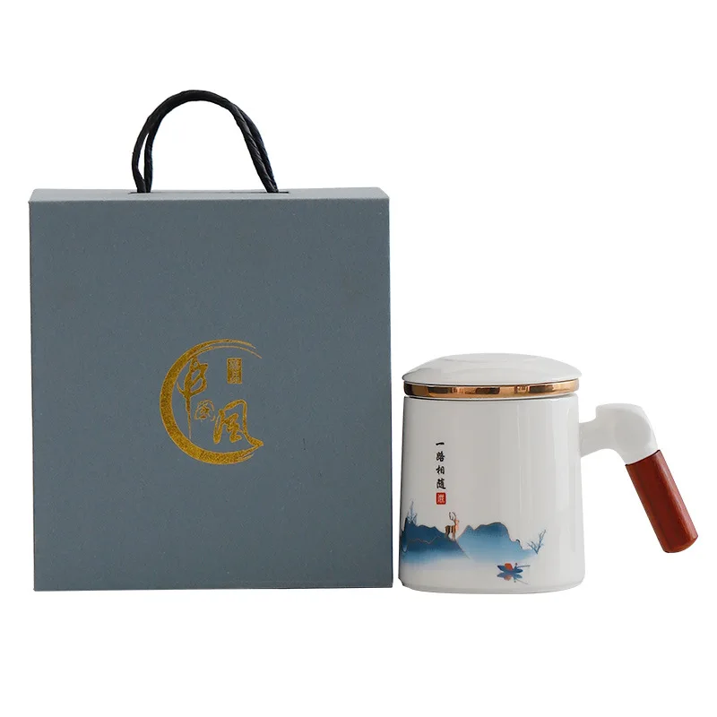 Brew tea water separation cup men's ceramic spoon with lid high-value national tide Year of the Tiger gift
Brew tea water separation cup men's ceramic spoon with lid high-value national tide Year of the Tiger gift