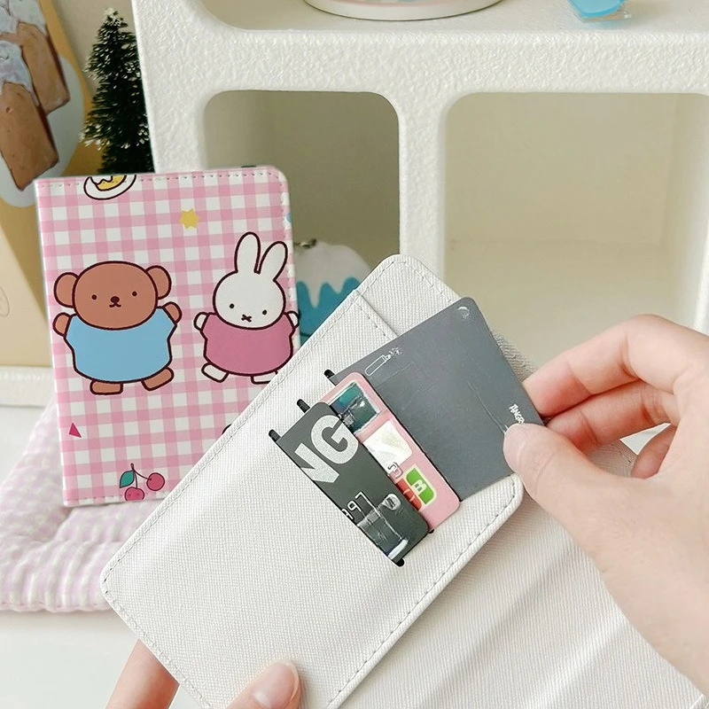 Hot Cute Miffy Series Passport Holder Cartoon Creativity PU Leather Men and Women Portable Storage Document Bag Passport Cover
Hot Cute Miffy Series Passport Holder Cartoon Creativity PU Leather Men and Women Portable Storage Document Bag Passport Cover