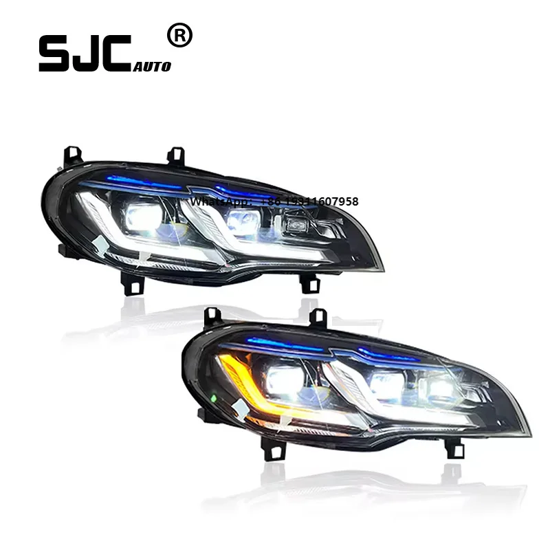 SJC Auto Modified Car Accessories for X5 E70 2008-2013 LED Headlight Assembly Upgraded Car Driving Light LED Head Lamp
SJC Auto Modified Car Accessories for X5 E70 2008-2013 LED Headlight Assembly Upgraded Car Driving Light LED Head Lamp