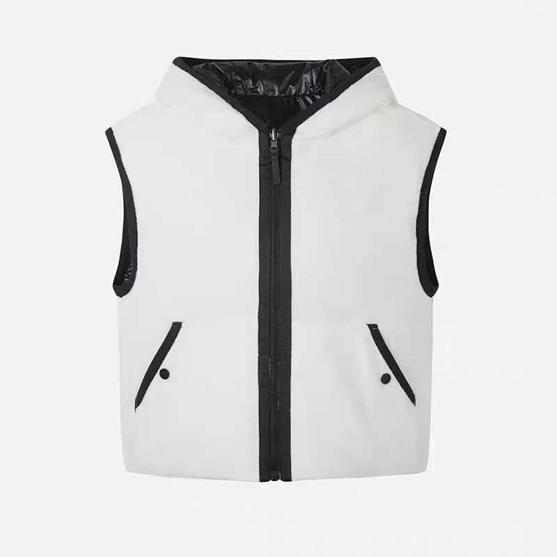 Winter Golf Clothes Women's Warm Double Sided Splicing Color Sleeveless Vest Golf Outdoor Sports Golf Jacket
Winter Golf Clothes Women's Warm Double Sided Splicing Color Sleeveless Vest Golf Outdoor Sports Golf Jacket