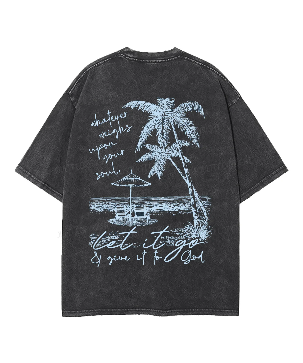 Футболка унисекс с двусторонним принтом «Дай это Богу» – Soultt
Футболка унисекс с двусторонним принтом «Дай это Богу» – Soultt