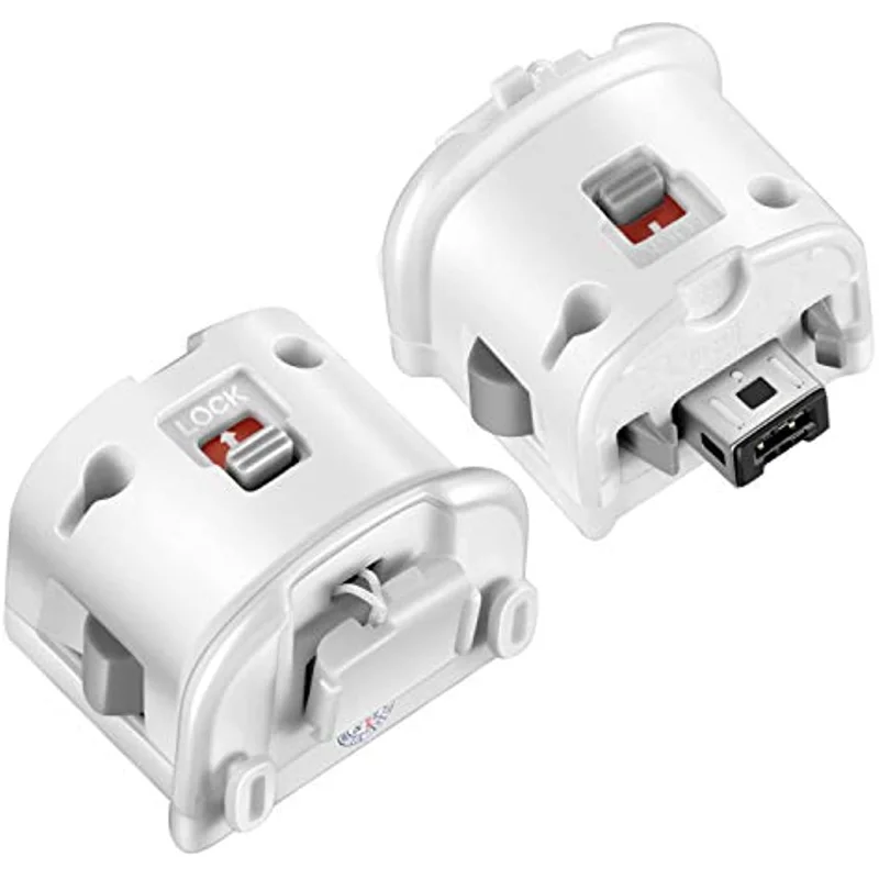 Replacement for Wii Motion Plus Adapter,Compatible with Wii Remote Controller (White 2 Pieces)
Replacement for Wii Motion Plus Adapter,Compatible with Wii Remote Controller (White 2 Pieces)