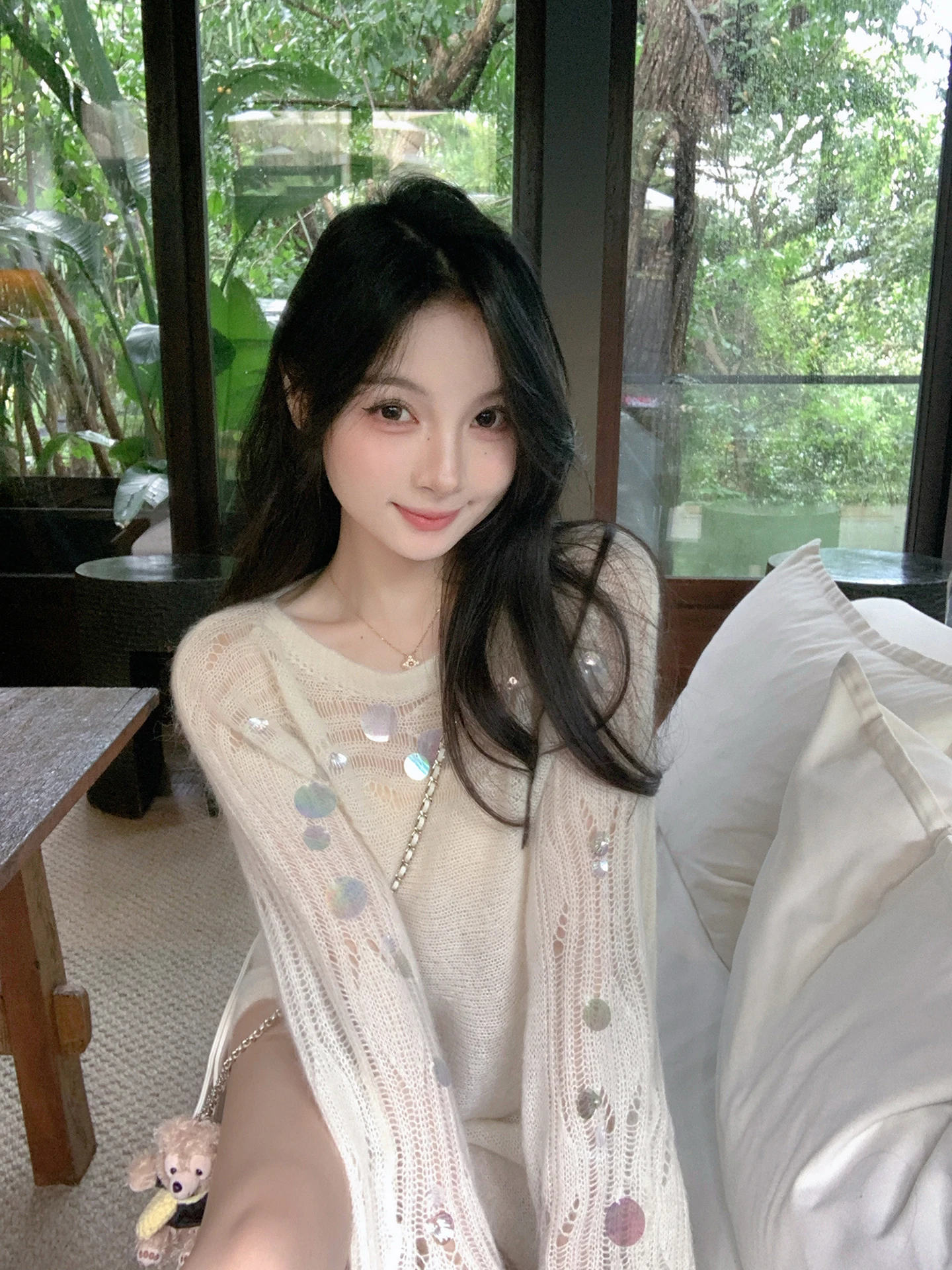 Белый тяжелый свитер из смесовой шерсти альпаки, женский осенне-зимний новый вязаный свитер Pure Desire, свободный крой, длинный све
Белый тяжелый свитер из смесовой шерсти альпаки, женский осенне-зимний новый вязаный свитер Pure Desire, свободный крой, длинный све