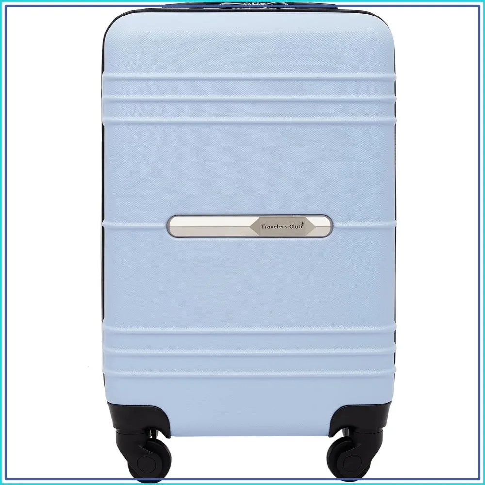 22" Hardside Carry-On Spinner Luggage, Blue - Lightweight ABS, 4-Wheel, for Travel
22" Hardside Carry-On Spinner Luggage, Blue - Lightweight ABS, 4-Wheel, for Travel