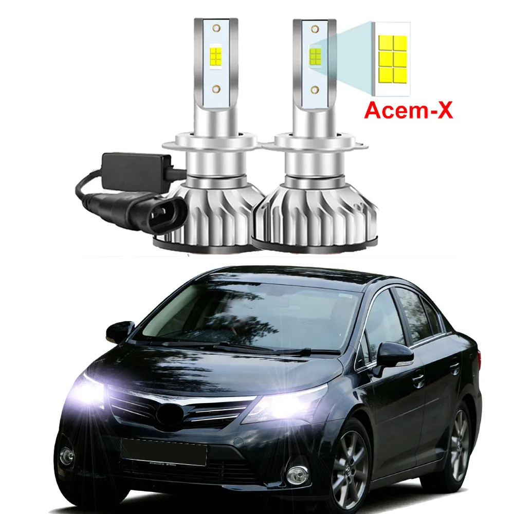 2 шт. светодиодных ламп для фар Toyota Avensis T27 2015-2018, ближний/дальний свет (подходят только для моделей с галогеновыми фарами)
2 шт. светодиодных ламп для фар Toyota Avensis T27 2015-2018, ближний/дальний свет (подходят только для моделей с галогеновыми фарами)