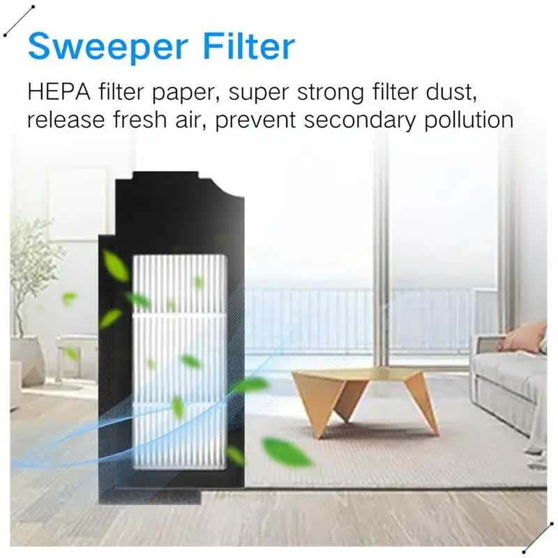 Main Side Brush Filters Mop Pads Dust Bag Accessories Kit As Shown For Ecovacs Deebot X1 Omni / T10 Omni/X1 Turbo Vacuum Cleaner
Main Side Brush Filters Mop Pads Dust Bag Accessories Kit As Shown For Ecovacs Deebot X1 Omni / T10 Omni/X1 Turbo Vacuum Cleaner