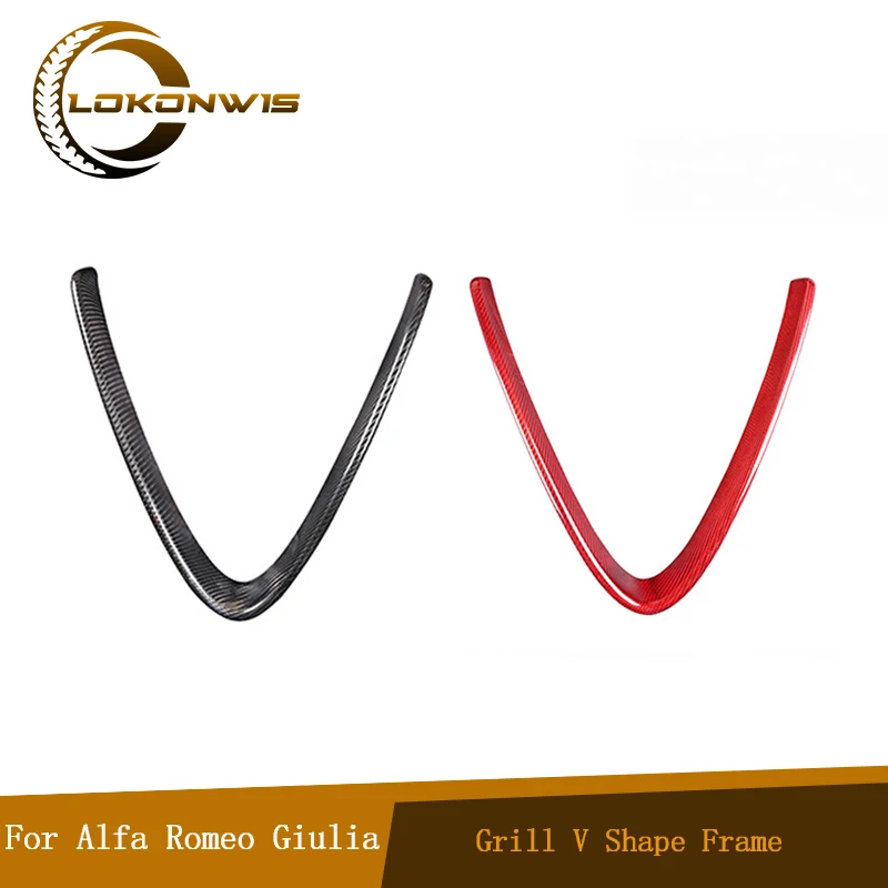 Car Grill V Shape Frame Real Carbon Fiber Sticker For Alfa Romeo Giulia 2017-2021 Body Decorative Protector Styling Accessories
Car Grill V Shape Frame Real Carbon Fiber Sticker For Alfa Romeo Giulia 2017-2021 Body Decorative Protector Styling Accessories