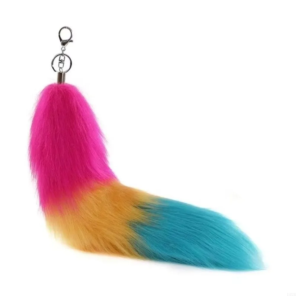40cm Fox Tail Keychain Faux Fur Keyring Cosplay Toy Accessory Hanging Design Keychain Attachment Bag Hanging Charm For Cosplay
40cm Fox Tail Keychain Faux Fur Keyring Cosplay Toy Accessory Hanging Design Keychain Attachment Bag Hanging Charm For Cosplay
