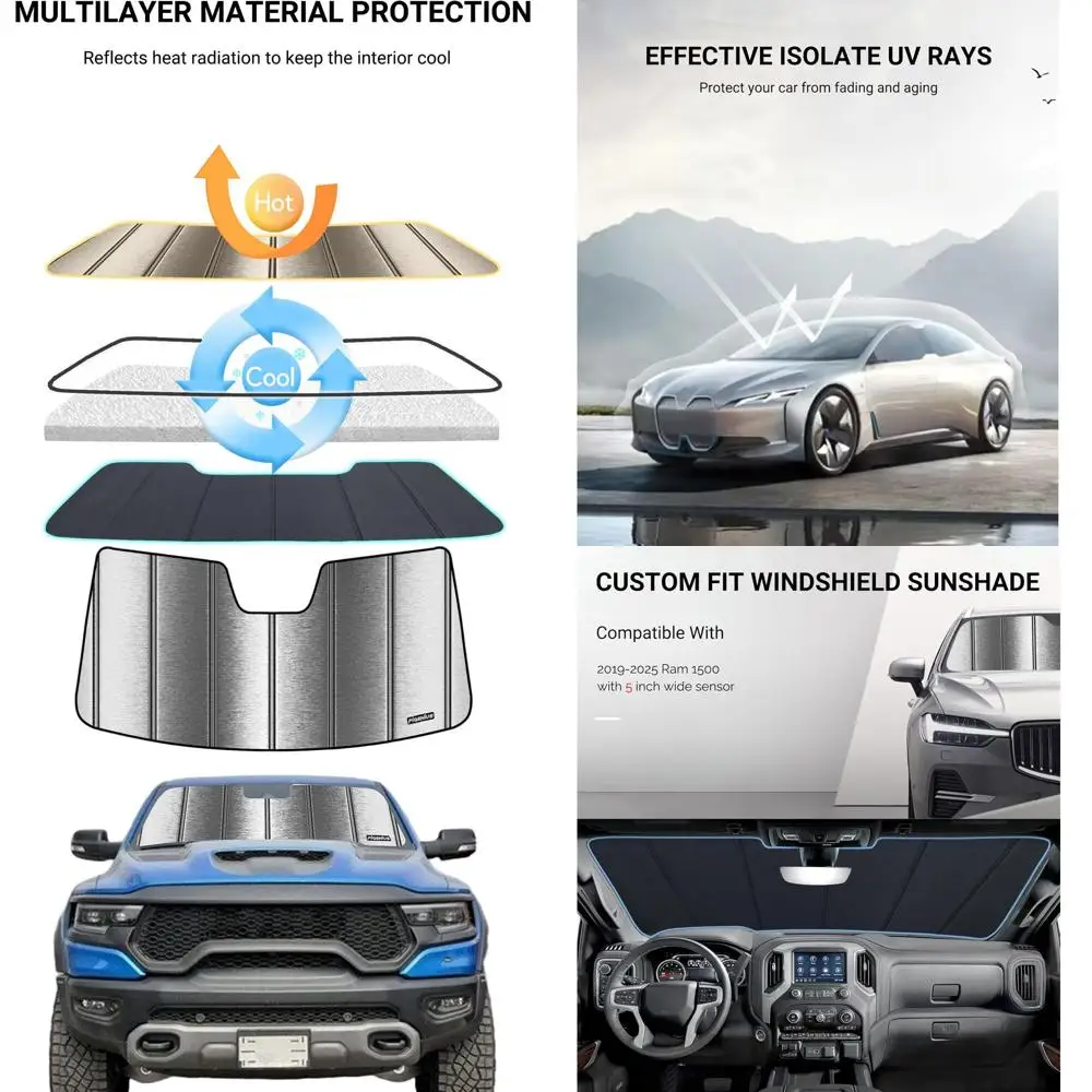 Metalic Ram 1500 2019-2025 Козырек лобового стекла с 5-широким датчиком
Metalic Ram 1500 2019-2025 Козырек лобового стекла с 5-широким датчиком