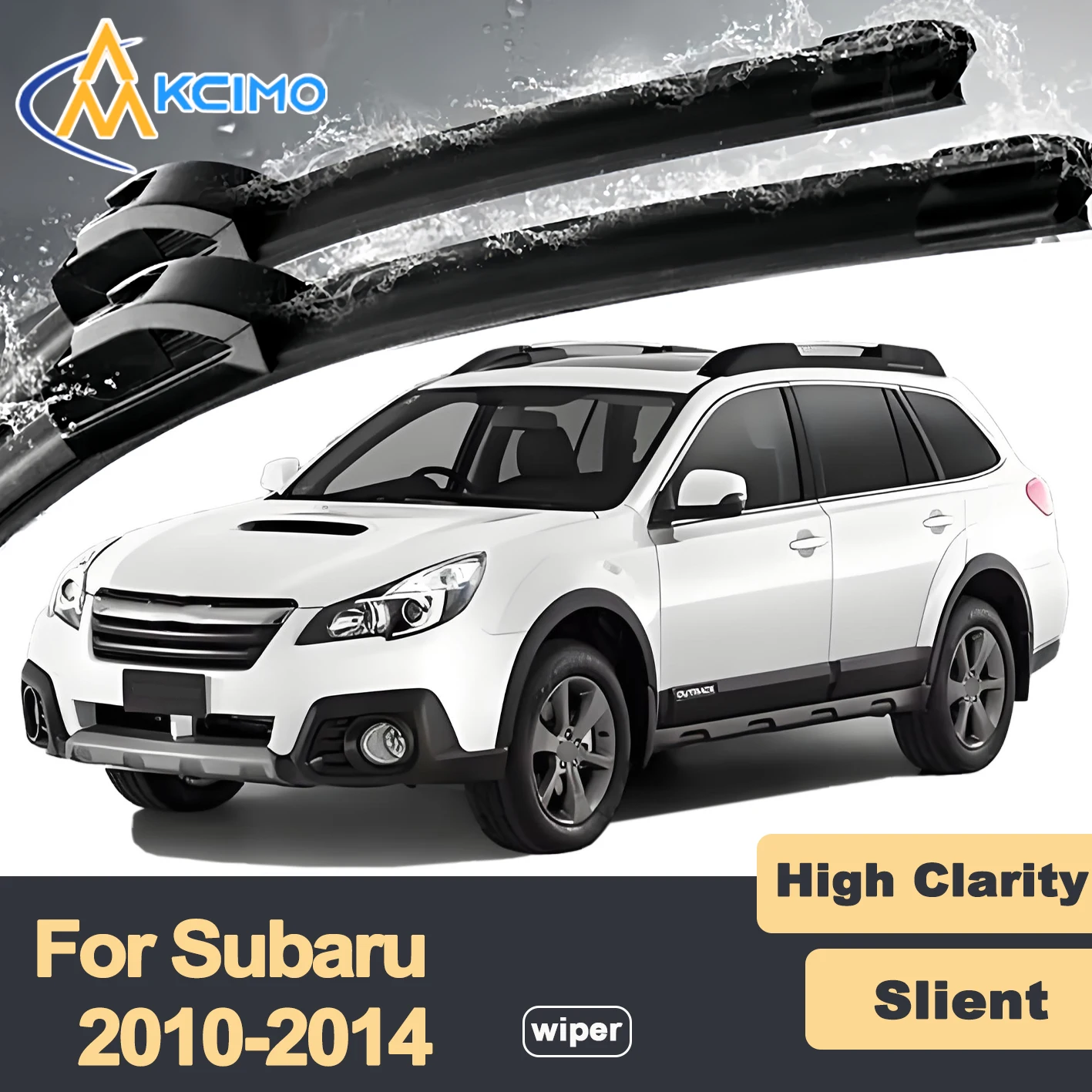 Premium Rubber Durable Silent Windshield Wiper Blades 2pcs for Subaru Outback 2010-2014 BR BM Front Wiper Blades Set
Premium Rubber Durable Silent Windshield Wiper Blades 2pcs for Subaru Outback 2010-2014 BR BM Front Wiper Blades Set