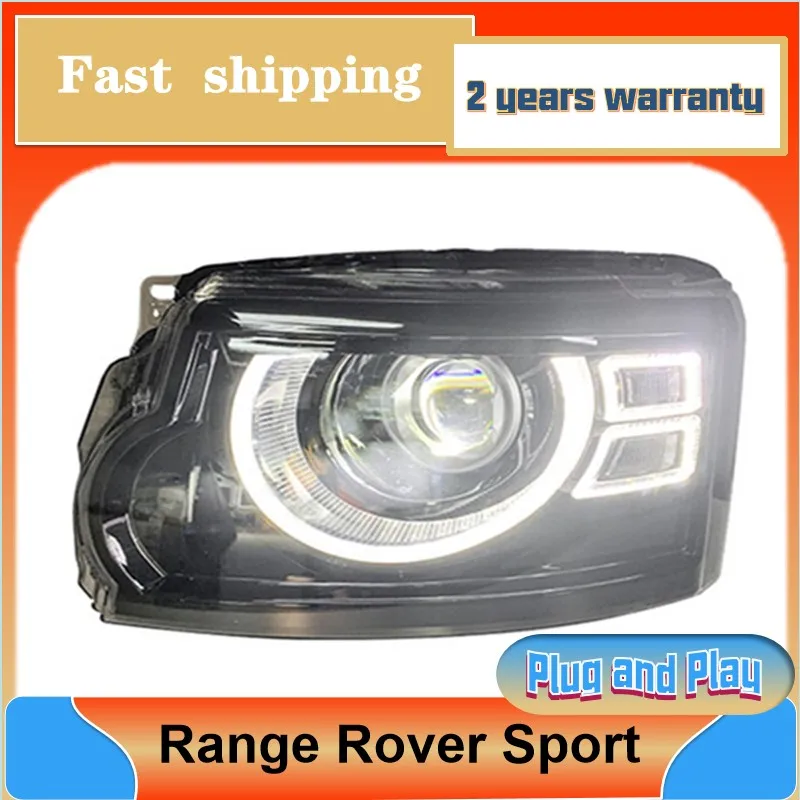 Стайлинг автомобиля для головки Range Rover Φ 2005-2013 Range Rover, Спортивная фара DRL, сигнал поворота, объектив проектора ближнего и дальнего света
Стайлинг автомобиля для головки Range Rover Φ 2005-2013 Range Rover, Спортивная фара DRL, сигнал поворота, объектив проектора ближнего и дальнего света