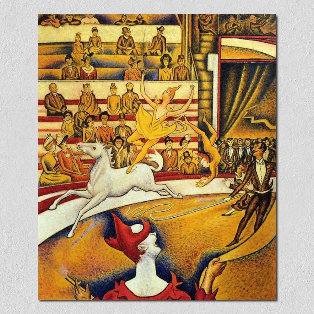 Modern Abstract Canvas Art the Circus By Georges Seurat Painting Reproduction Handmade High Quality Home Decoration
Modern Abstract Canvas Art the Circus By Georges Seurat Painting Reproduction Handmade High Quality Home Decoration