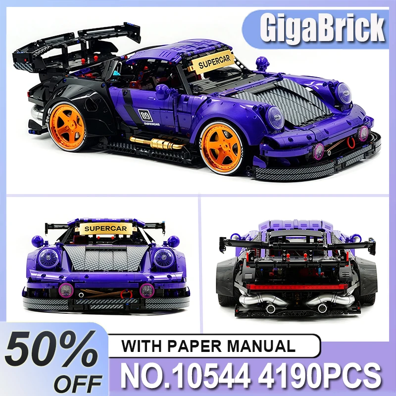 K Box 10544 MOC Purple Sports Car Hypercar Model Building Blocks Bricks Puzzle Assembly Children Toy Christmas Birthday Gifts
K Box 10544 MOC Purple Sports Car Hypercar Model Building Blocks Bricks Puzzle Assembly Children Toy Christmas Birthday Gifts
