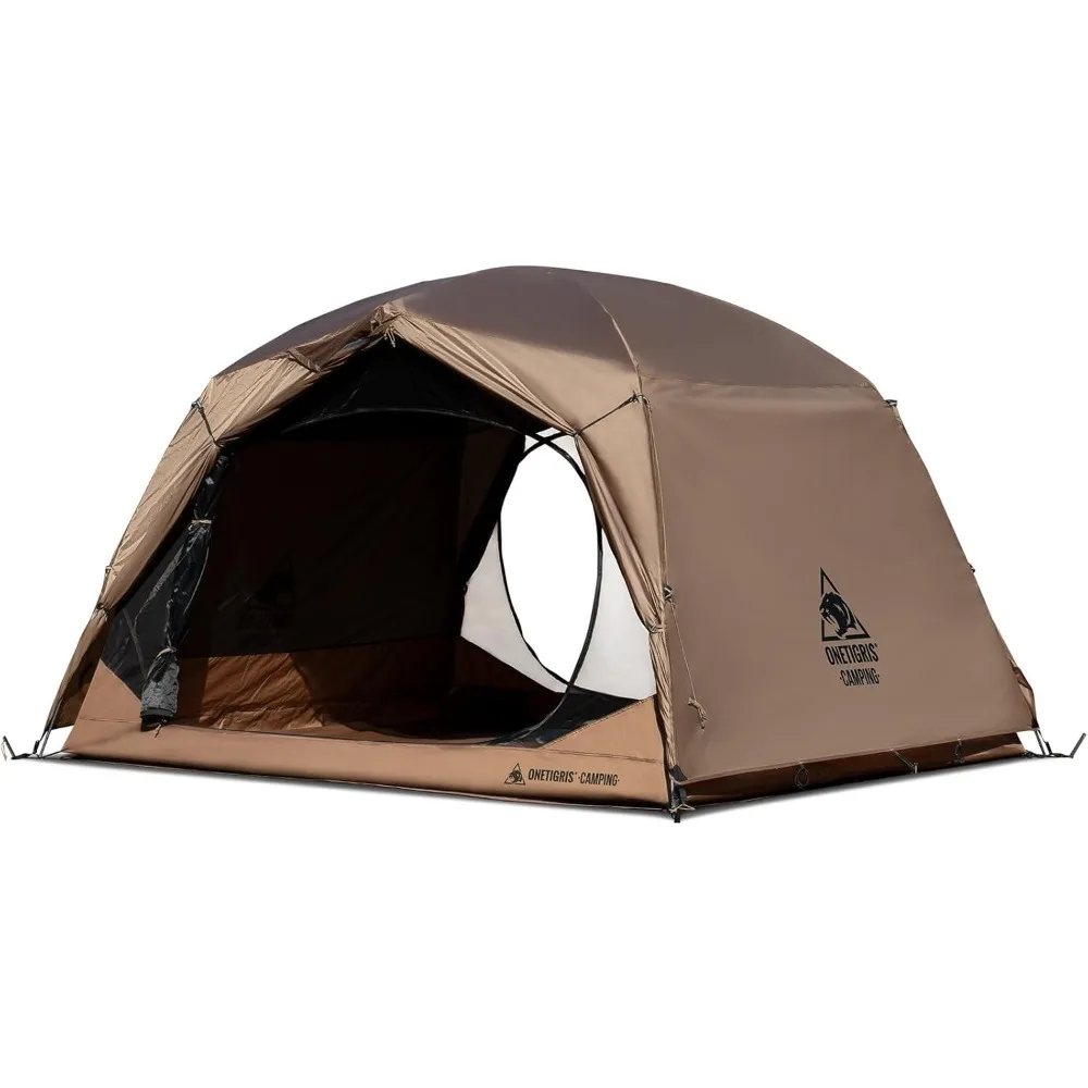 4 Person Camping Tent 3 Season Family Shelter Easy Setup Outdoor Backpacking, 5000mm Bottom & Waterproof Floor Mat
4 Person Camping Tent 3 Season Family Shelter Easy Setup Outdoor Backpacking, 5000mm Bottom & Waterproof Floor Mat
