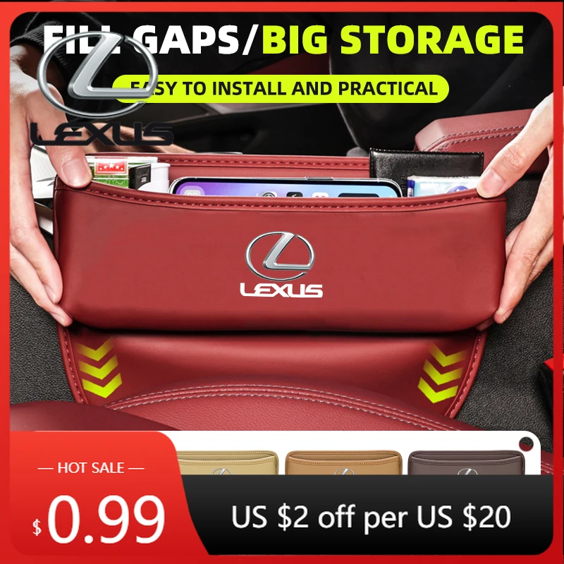 Interior Stickers Multifunction Car Seat Gap Organizer Storage Box Accessories For Lexus F-SPORT ES RX NX LS UX LM LX GX LC RZ I
Interior Stickers Multifunction Car Seat Gap Organizer Storage Box Accessories For Lexus F-SPORT ES RX NX LS UX LM LX GX LC RZ I