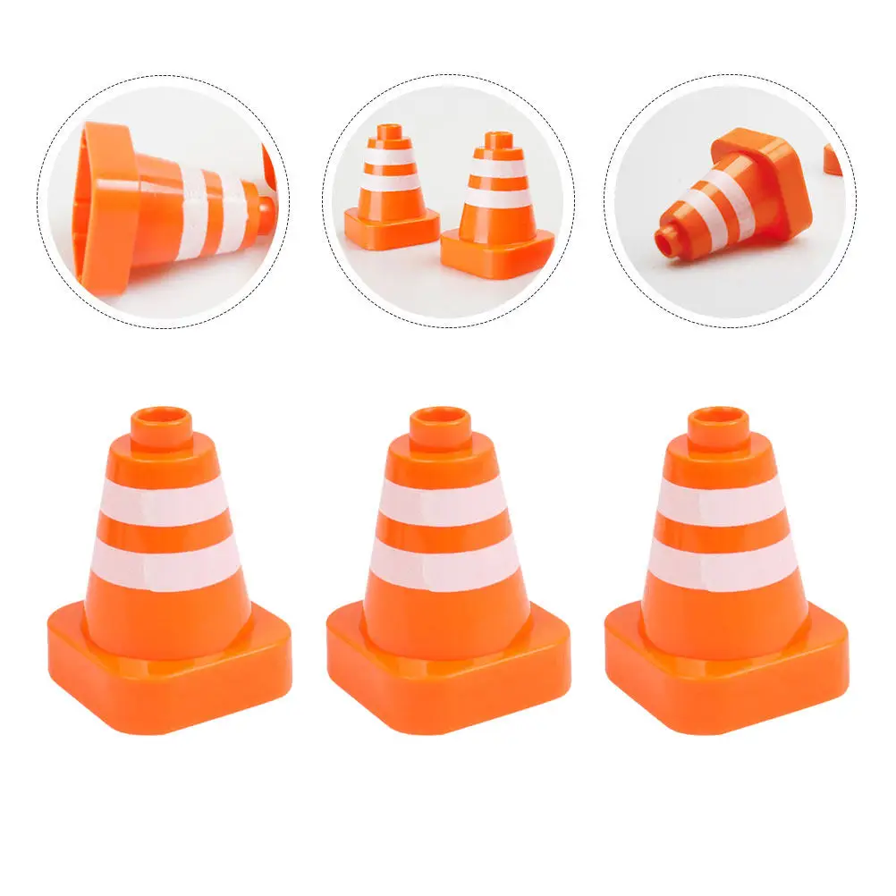 6Pcs Road Cone Signs Simulation Traffic Safety Educational Early Learning Kit for Children Portable Mini Roadblock for Role Play
6Pcs Road Cone Signs Simulation Traffic Safety Educational Early Learning Kit for Children Portable Mini Roadblock for Role Play