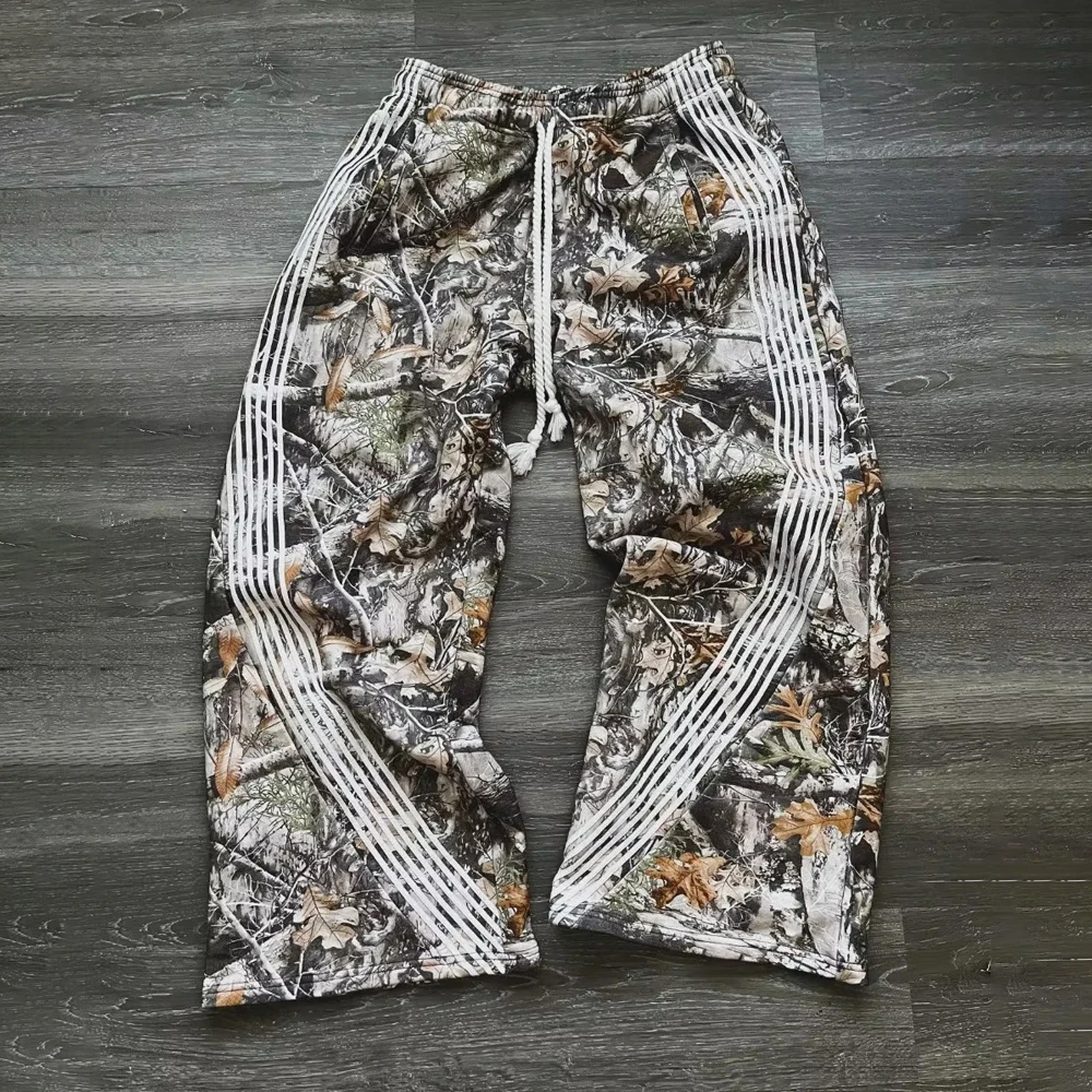 Man Baggy Pants Cargo Streetwear Joggers Men Y2k Camouflage Trousers Camo Pants Harajuku Korean Hip Hop Drawstring Sports Pants
Man Baggy Pants Cargo Streetwear Joggers Men Y2k Camouflage Trousers Camo Pants Harajuku Korean Hip Hop Drawstring Sports Pants