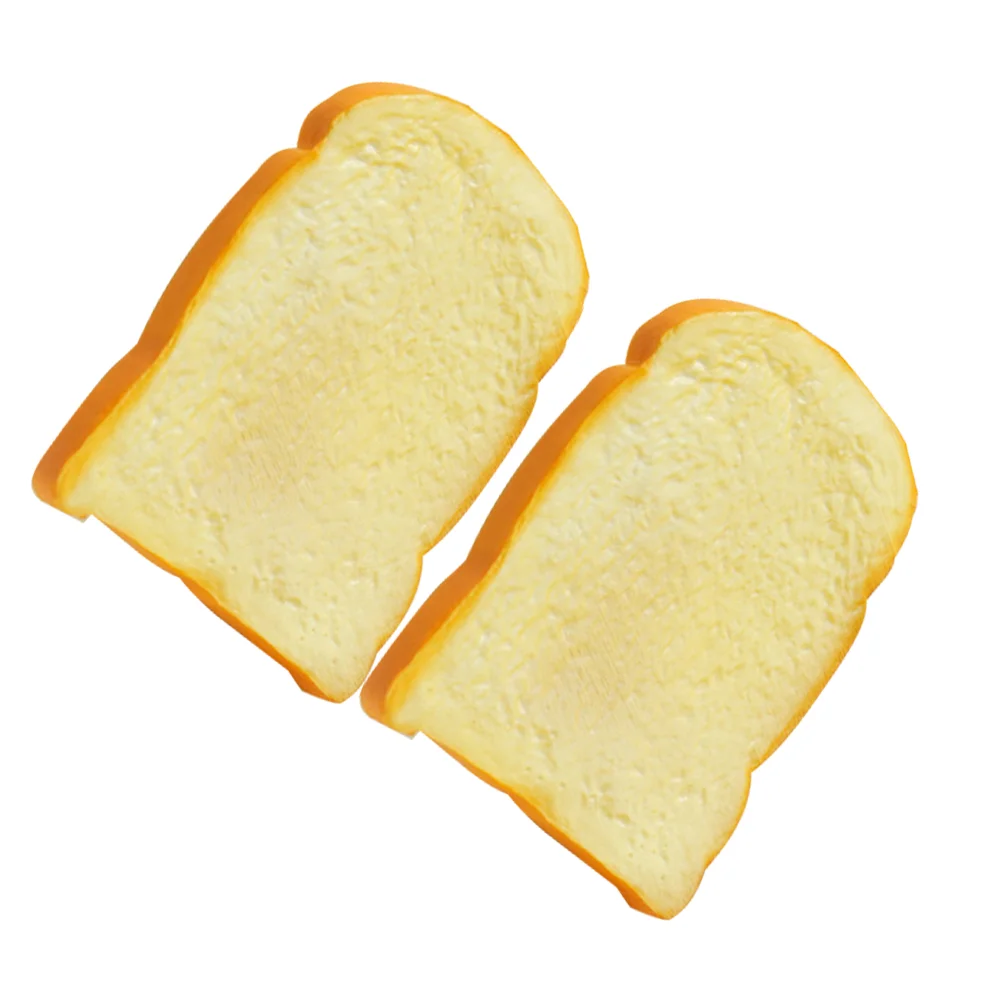2 Pcs Mini Toast Model Bread Artificial Breads Decorations Fake Cheese Yellow Foods
2 Pcs Mini Toast Model Bread Artificial Breads Decorations Fake Cheese Yellow Foods