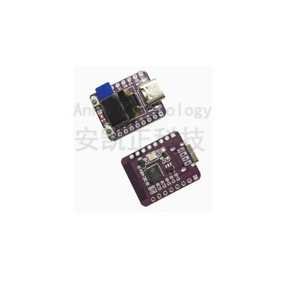 ESP32-C3 OLED Development Board with Ceramic Antenna, ESP32 Development Board, WiFi, Bluetooth, 0.42-inch Screen
ESP32-C3 OLED Development Board with Ceramic Antenna, ESP32 Development Board, WiFi, Bluetooth, 0.42-inch Screen