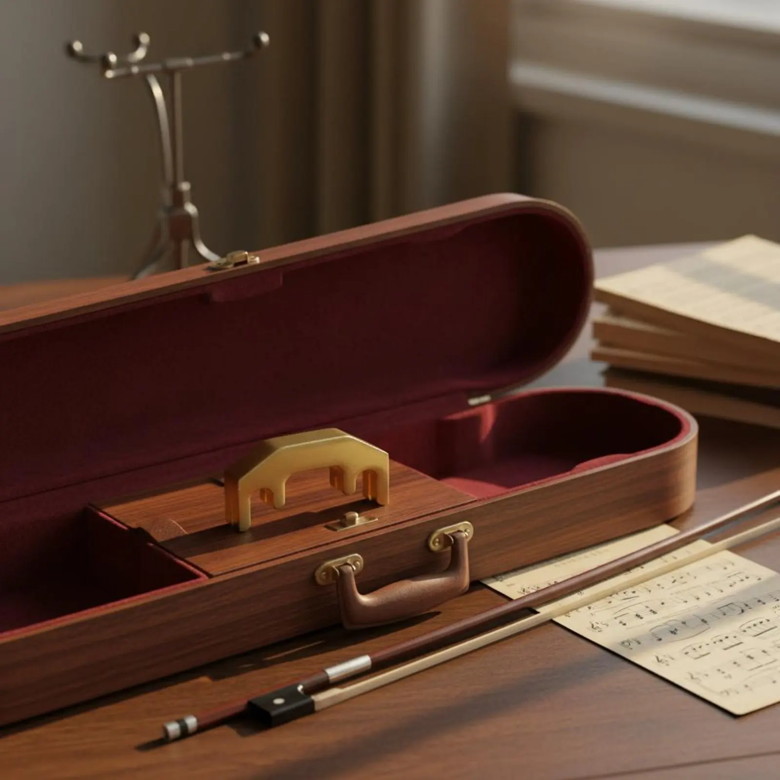 Violin Mute Effective Muting Violin Practice Mute Sound Dampener Sturdy and Long-Lasting Preserves Tone Quality
Violin Mute Effective Muting Violin Practice Mute Sound Dampener Sturdy and Long-Lasting Preserves Tone Quality