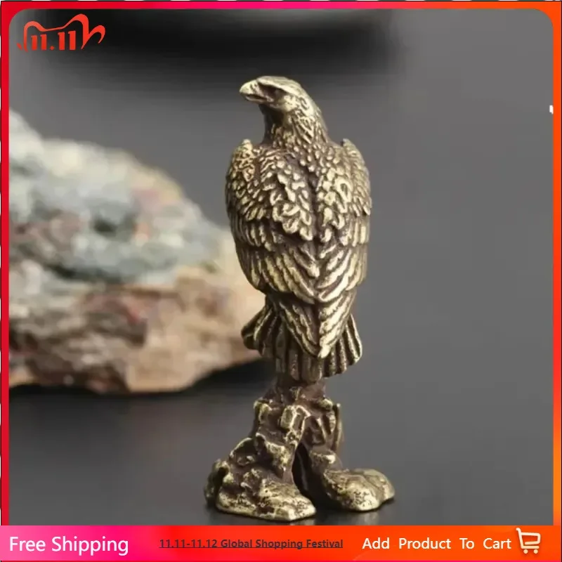 Handmade Eagle Ornament Vintage Copper Bird Figurine Sculpture Handmade Crafts Home Office Desk Animal Decoration
Handmade Eagle Ornament Vintage Copper Bird Figurine Sculpture Handmade Crafts Home Office Desk Animal Decoration