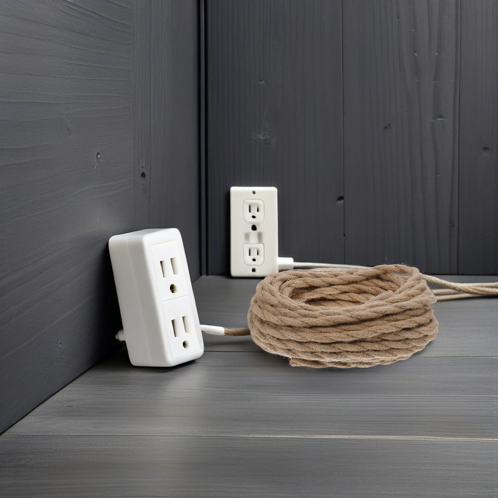 33-футовый винтажный пеньковая веревка, шнур для лампы, витой электрический провод, промышленный кабель для фермерского дома, плетеный изолированный удлинитель, подвесной
33-футовый винтажный пеньковая веревка, шнур для лампы, витой электрический провод, промышленный кабель для фермерского дома, плетеный изолированный удлинитель, подвесной