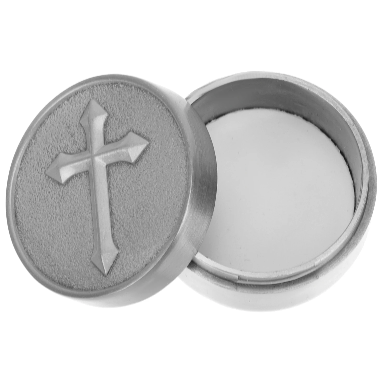 Metal Cross Jewelry Box Mini Travel Case Earring Storage Holder Alloy Material Retro Design Desktop Decor Efficient Storage
Metal Cross Jewelry Box Mini Travel Case Earring Storage Holder Alloy Material Retro Design Desktop Decor Efficient Storage