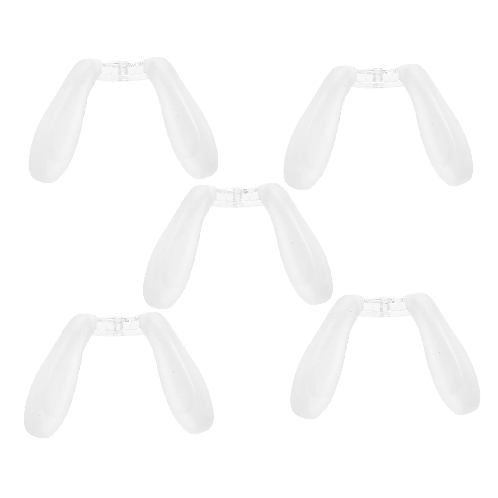 5pcs Glasses Nose Pad Eyeglass Replacement Soft NonSlip UShaped Transparent Silicone Grips Comfortable AntiSlip Bridge Extender
5pcs Glasses Nose Pad Eyeglass Replacement Soft NonSlip UShaped Transparent Silicone Grips Comfortable AntiSlip Bridge Extender