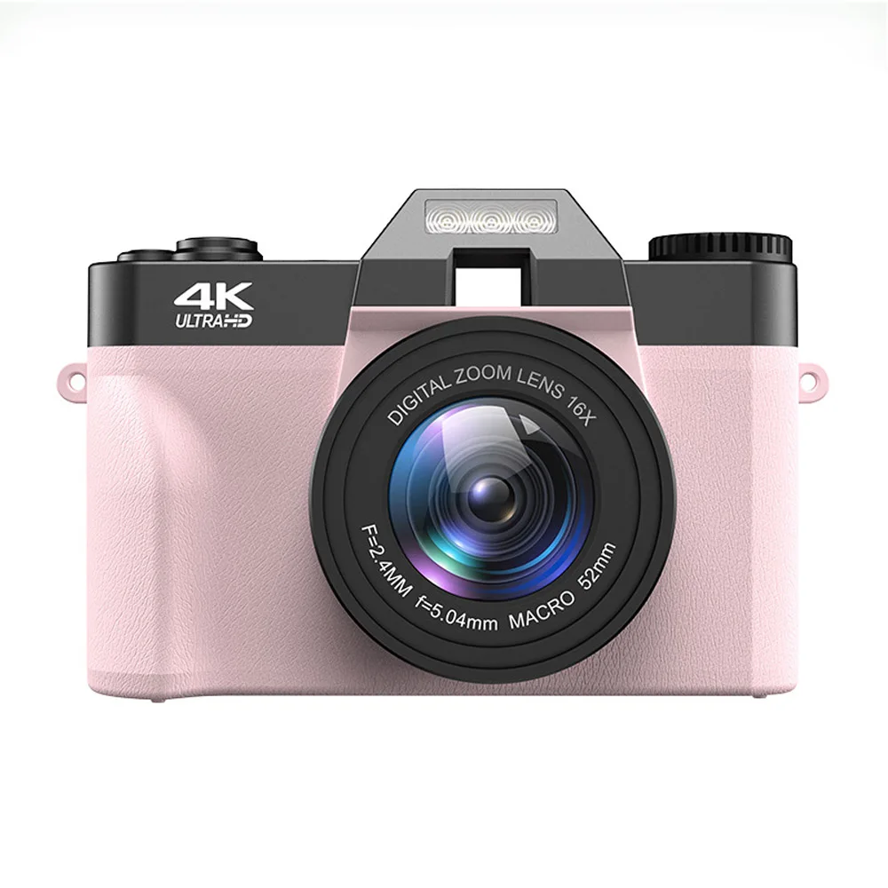 4K Digital Camera 48MP Vlogging Camcorder for YouTube WIFI Portable Handheld Digital Camera 16xZoom Time-lapse Slow Motion
4K Digital Camera 48MP Vlogging Camcorder for YouTube WIFI Portable Handheld Digital Camera 16xZoom Time-lapse Slow Motion