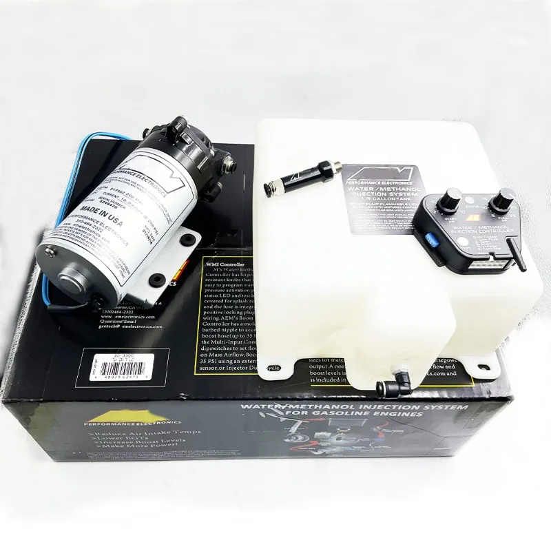 For AEM 30-3300 Electronic V2 Water/Methanol Injection Kit 1 Gallon Tank with Fluid Map Sensor
For AEM 30-3300 Electronic V2 Water/Methanol Injection Kit 1 Gallon Tank with Fluid Map Sensor