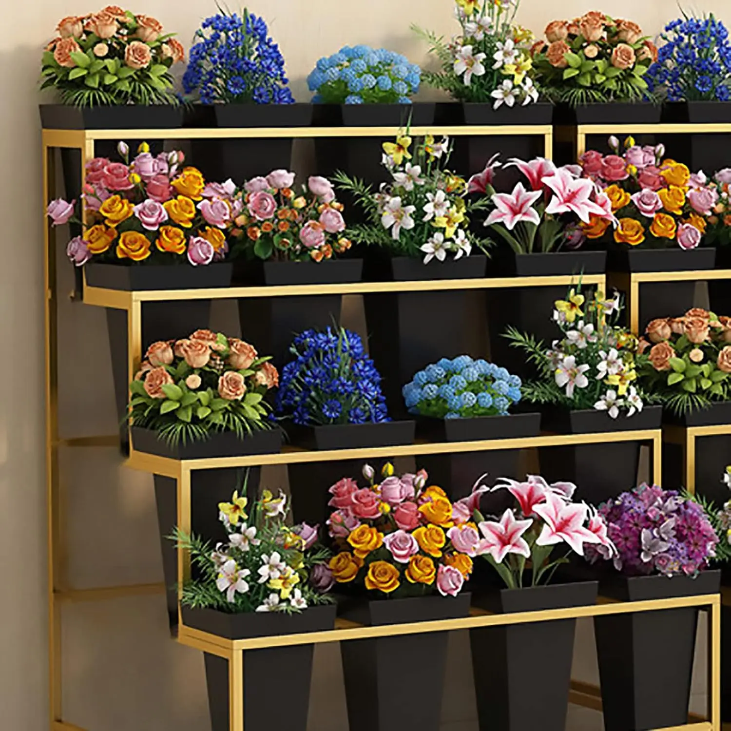 Подставка для цветов с 12 ведрами, 3-слойная металлическая подставка для растений с колесами, сверхмощная передвижная полка для тележки для растений, для использования в помещении
Подставка для цветов с 12 ведрами, 3-слойная металлическая подставка для растений с колесами, сверхмощная передвижная полка для тележки для растений, для использования в помещении