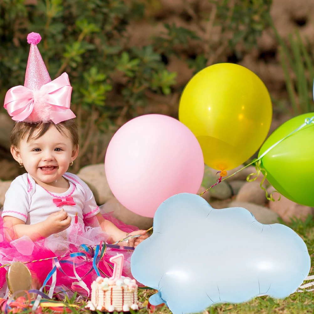 12pcs Aluminum Film Balloons Cloud Shaped Kids Birthday Wedding Bridal Shower Festive Stylish Indoors Outdoors
12pcs Aluminum Film Balloons Cloud Shaped Kids Birthday Wedding Bridal Shower Festive Stylish Indoors Outdoors