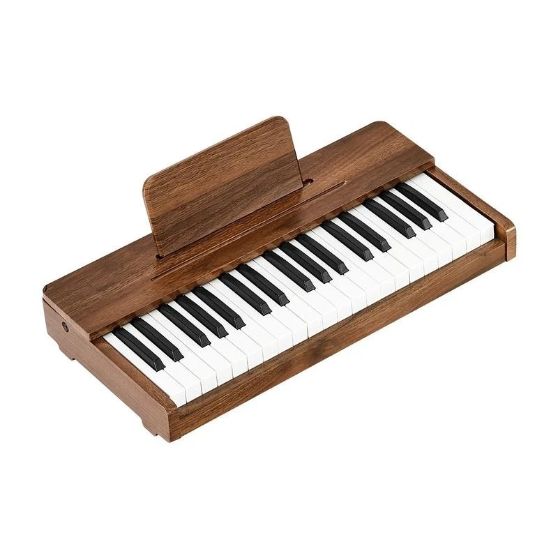 Free Shipping-Kids Piano Keyboard, 37 Keys Wooden Digital Piano for Kids, Mini Music Educational Instrument Toy with Realistic Sound, Dual Power, Adjustable Volume for Toddlers, Boys Girls Learning,Walnut
Free Shipping-Kids Piano Keyboard, 37 Keys Wooden Digital Piano for Kids, Mini Music Educational Instrument Toy with Realistic Sound, Dual Power, Adjustable Volume for Toddlers, Boys Girls Learning,Walnut